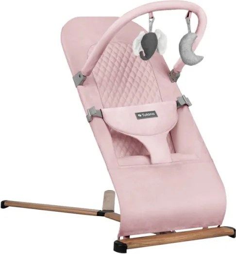 Detské hojdacie kreslo Moon 30 Pink
