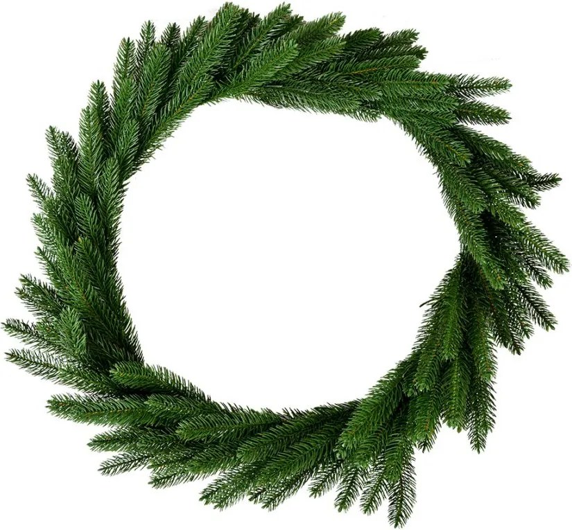 Zelený umelý veniec Christmas Wreath - Ø 65*10 cm