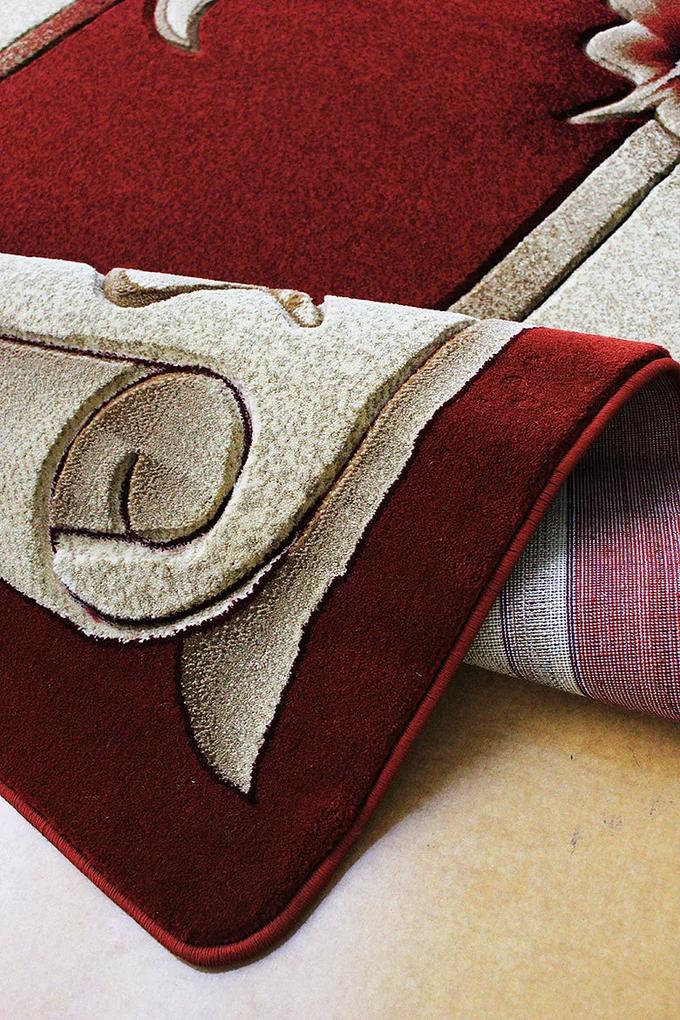 Berfin Dywany Kusový koberec Adora 7014 B (Red) - 160x220 cm
