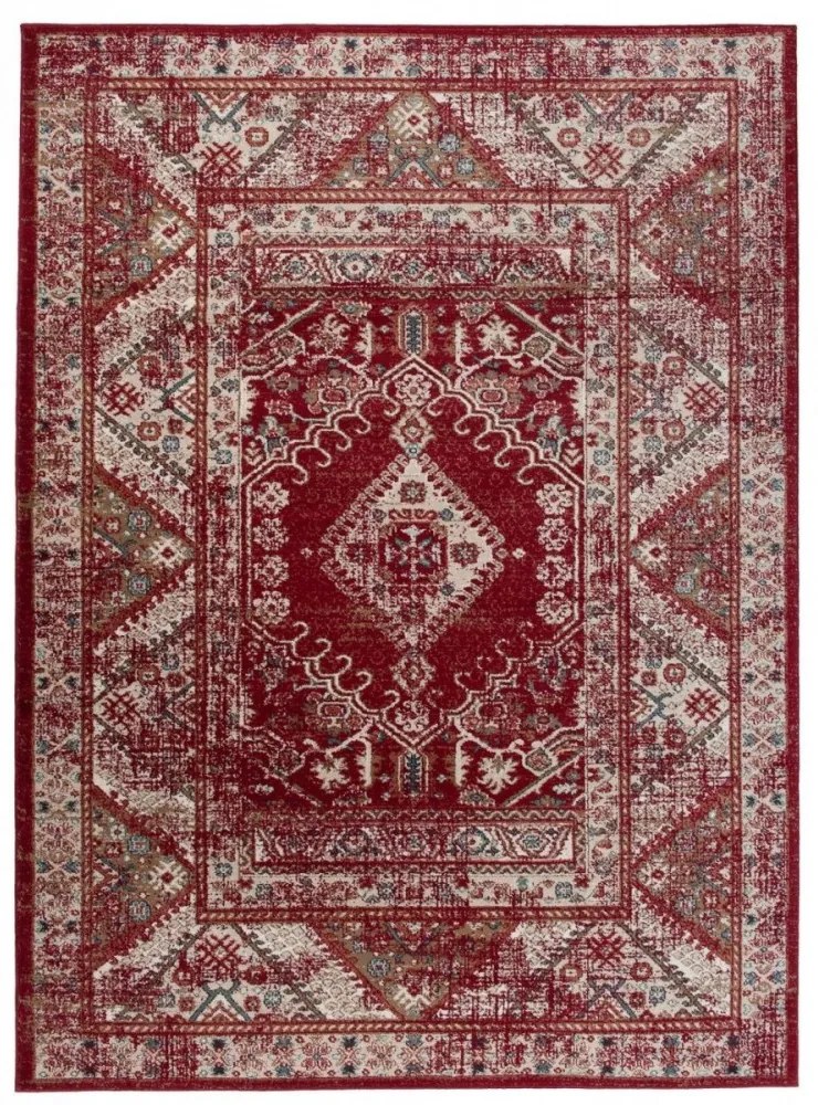 Kusový koberec Lagos červený, Velikosti 120x170cm