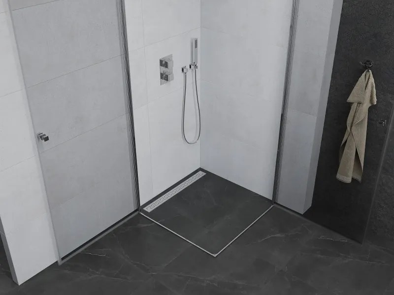 Mexen Pretoria DUO sprchovací kút 100x100cm, 6mm sklo, chrómový profil-číre sklo, 852-100-100-02-00