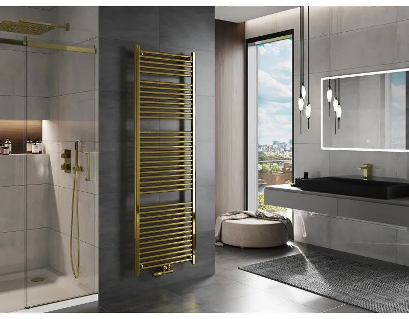 Mexen Mars, vykurovacie teleso 1800x600 mm, 752 W, zlatá lesklá, W110-1800-600-00-50