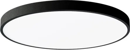 Immax NEO 07313L-LED SEMPLICI - stmievateľné stropné svietidlo 96 W/230 V, priemer 80 cm, Tuya Wi‑Fi, čierne, s diaľkovým ovládaním