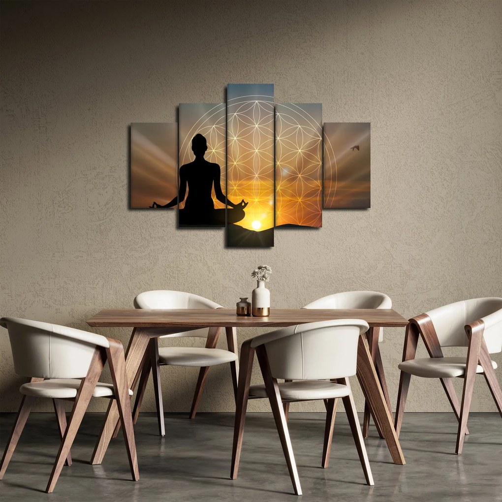 Obraz meditácie (150x105 cm)