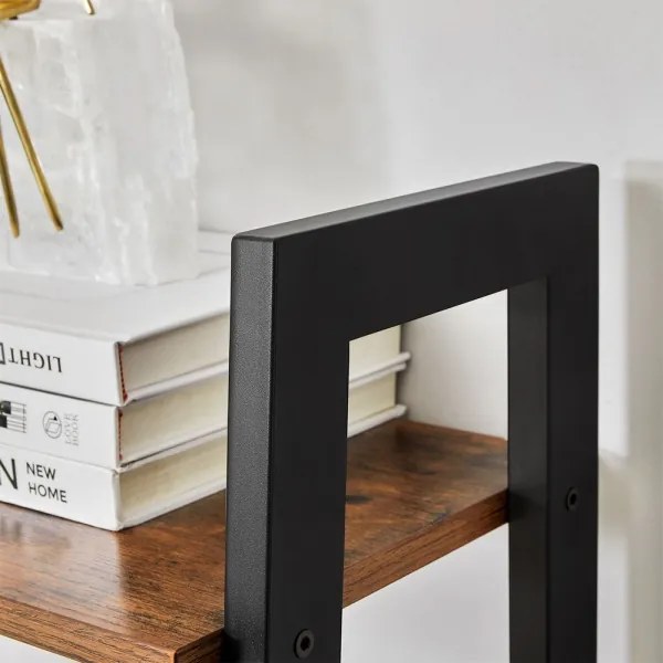 Knižnica NAVARO hnedá/čierna