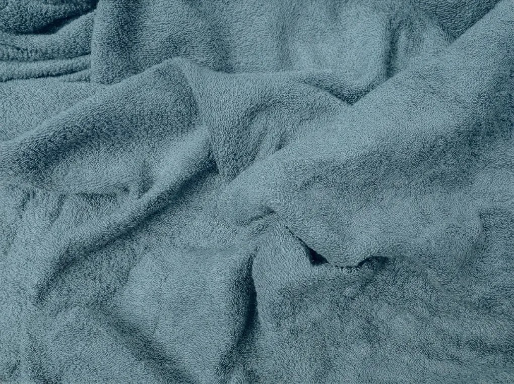 Fleecová napínacia obliečka MOLTON petrolejová 180 x 200 cm