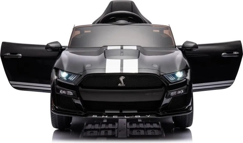 LEAN CARS Ford Mustang GT500 Shelby Black Battery Vehicle