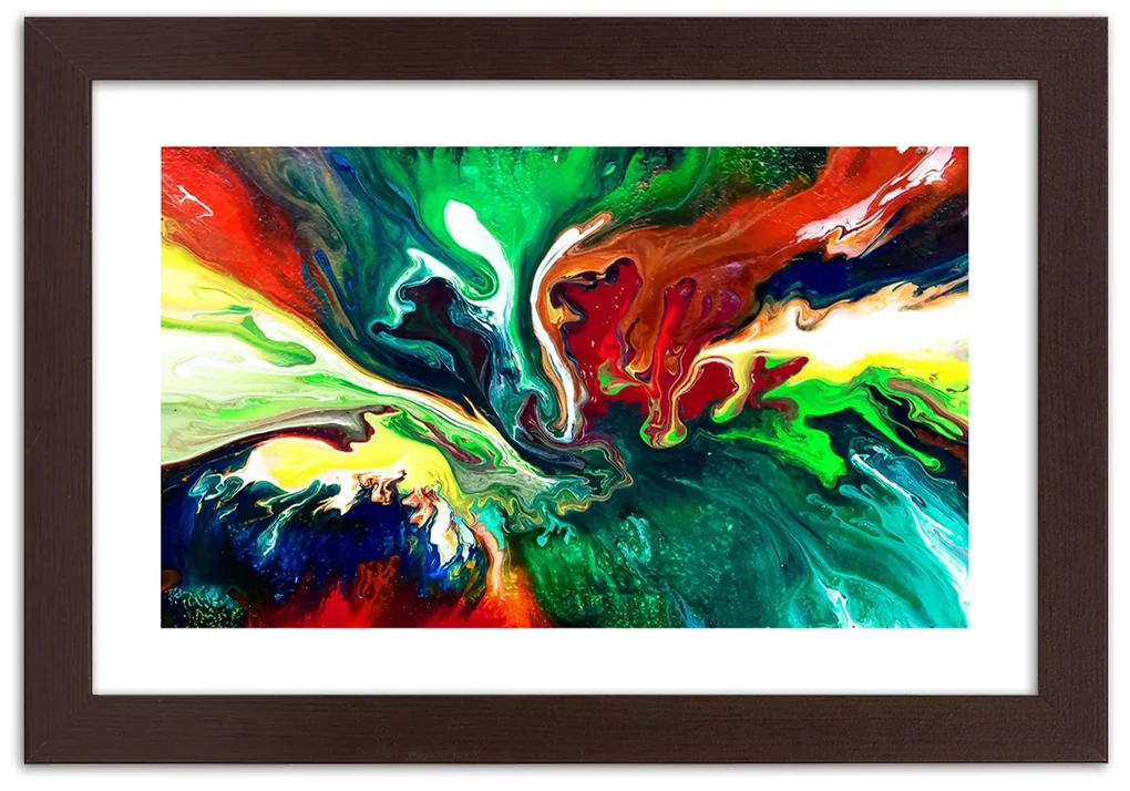 Gario Plagát Tekutá abstrakcia Farba rámu: Bez rámu, Rozmery: 45 x 30 cm