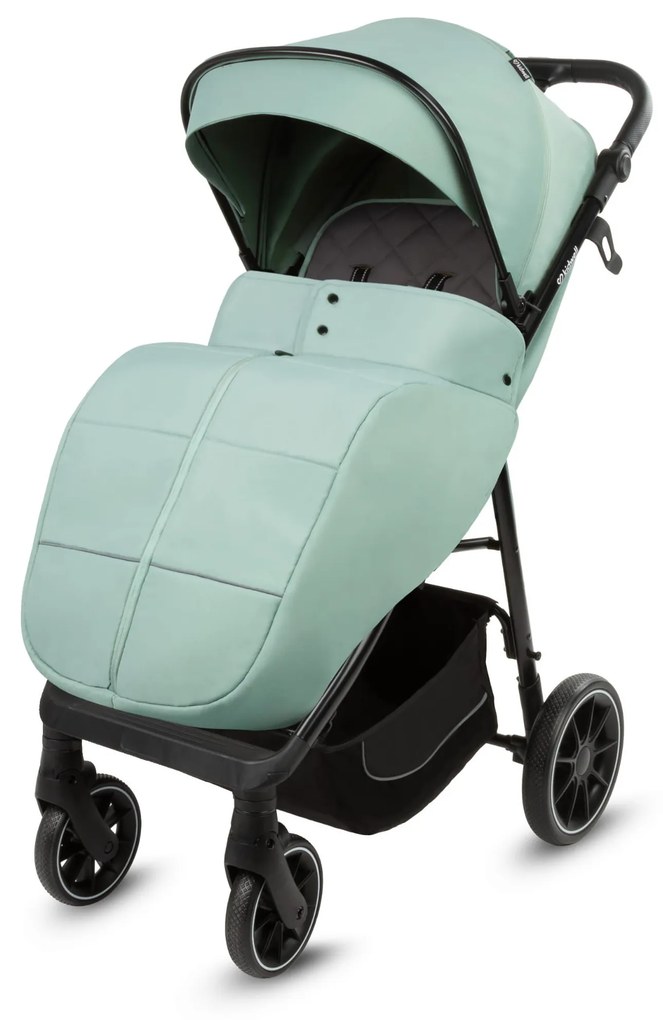 Kočík Kidwell Enzo 2v1 pre deti od narodenia do 22 kg, XXL strieška UPF 50+