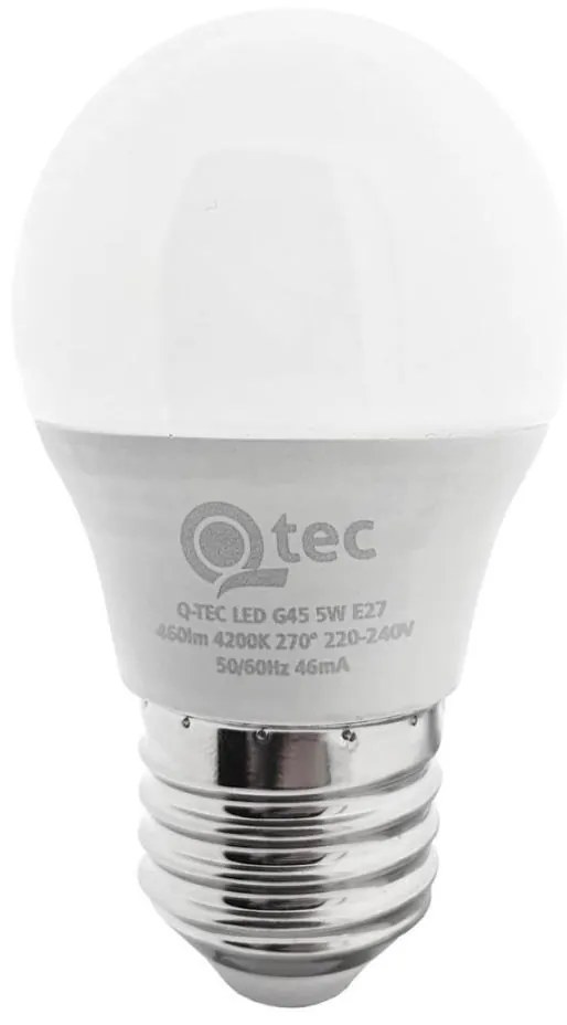 Baterie Centrum LED Žiarovka G45 E27/5W/230V 4200K 008 0000845