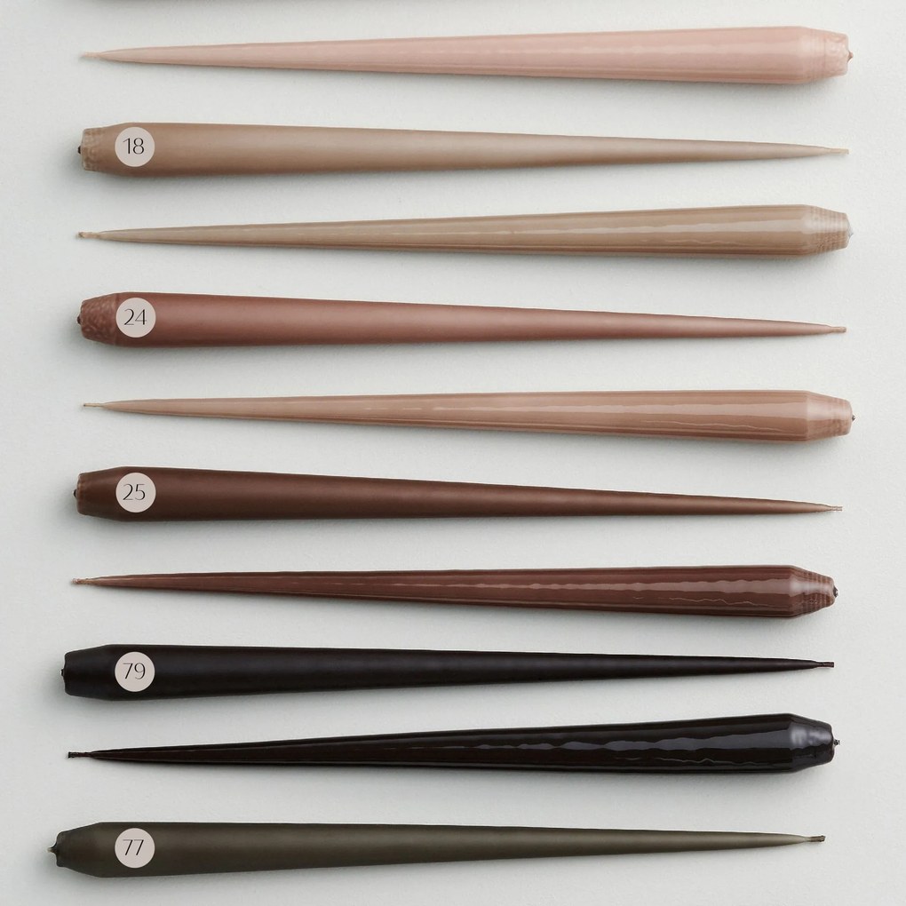 ester & erik Sviečka Taper 32 cm – 24 Soft Clay – set 2 ks