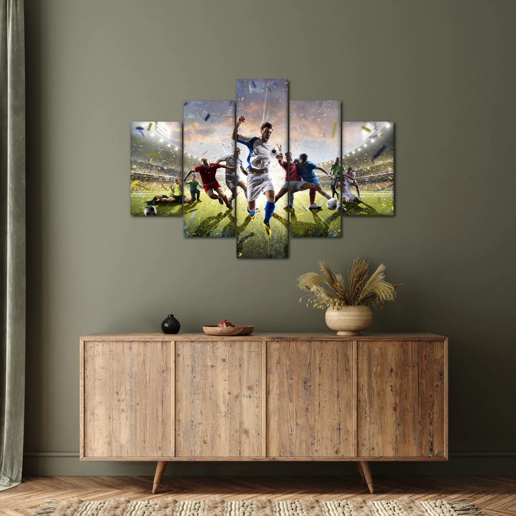 Obraz - Futbal (150x105 cm)