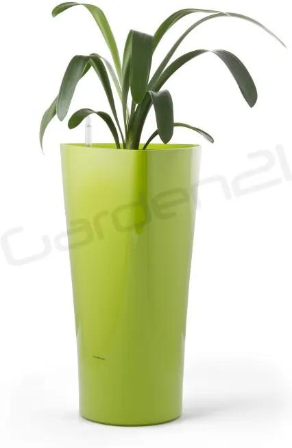 Samozavlažovací kvetináč G21 Trio zelený 29,5cm
