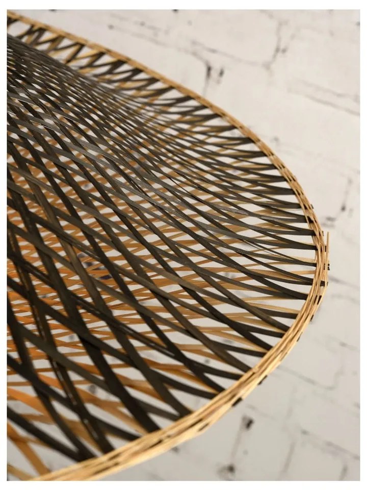 Závesné bambusové svietidlo Good&amp;Mojo Kalimantan, ⌀ 60 cm