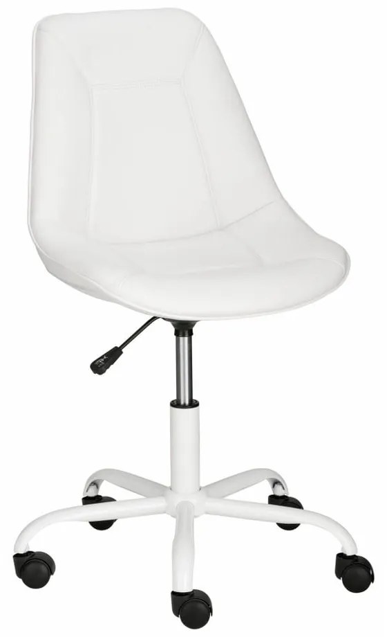 Kancelárska stolička v bielej farbe Støraa Carl