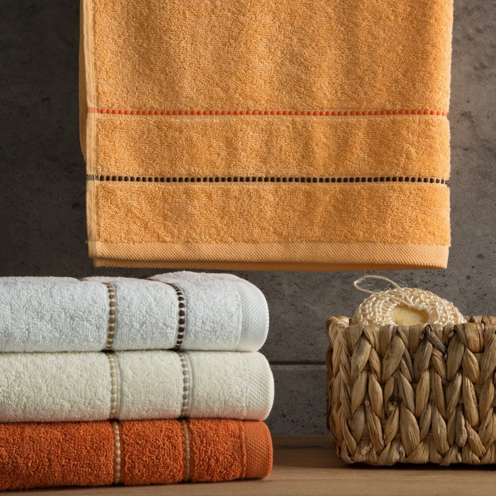 FROTÉ UTERÁK SUZI 70X140 CM BIELA