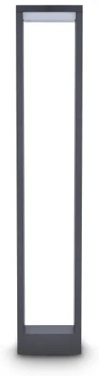 Brilagi-LED Vonkajšia lampa RAGUSA LED/7W/230V 3000/4000/6000K antrac. IP54 80 cm