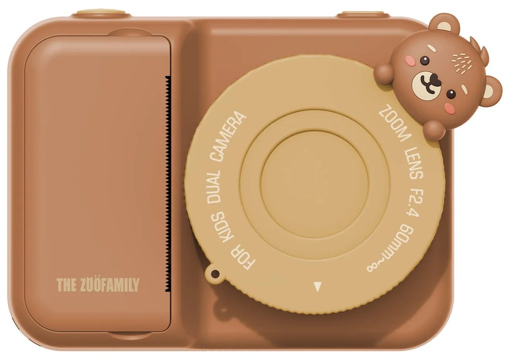 Detský instantný fotoaparát Zoo Print - medveď