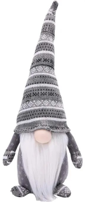 Vianočný škriatok YX036 sivý