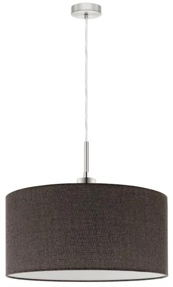 Eglo - LED Luster na lanku TUNJA 1xE27/60W/230V hnedá