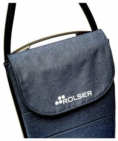 Rolser Nákupná taška na kolieskach Com Polar 8 Black Tube, modrá