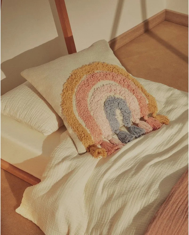 Bavlnená detská obliečka na vankúš 45x45 cm Tadea – Kave Home