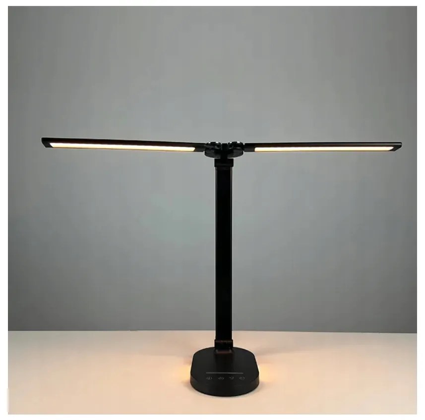 BERGE LED dvojitá stolná lampa 8W - BRUSEL