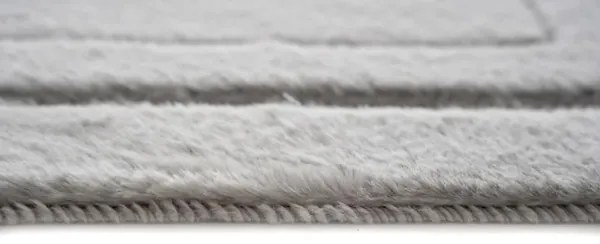 Kúpeľňová predložka MOYO BORDER sivá