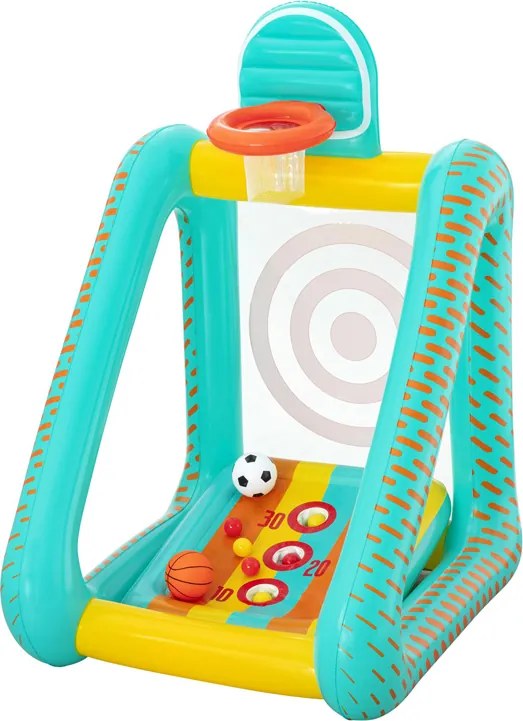 Bestway 3v1 záhradná hra basketbal + futbal + bránka 127x109x178cm 52813
