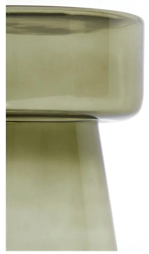 Sklenený okrúhly odkladací stolík ø 30 cm Dakwa – Light &amp; Living