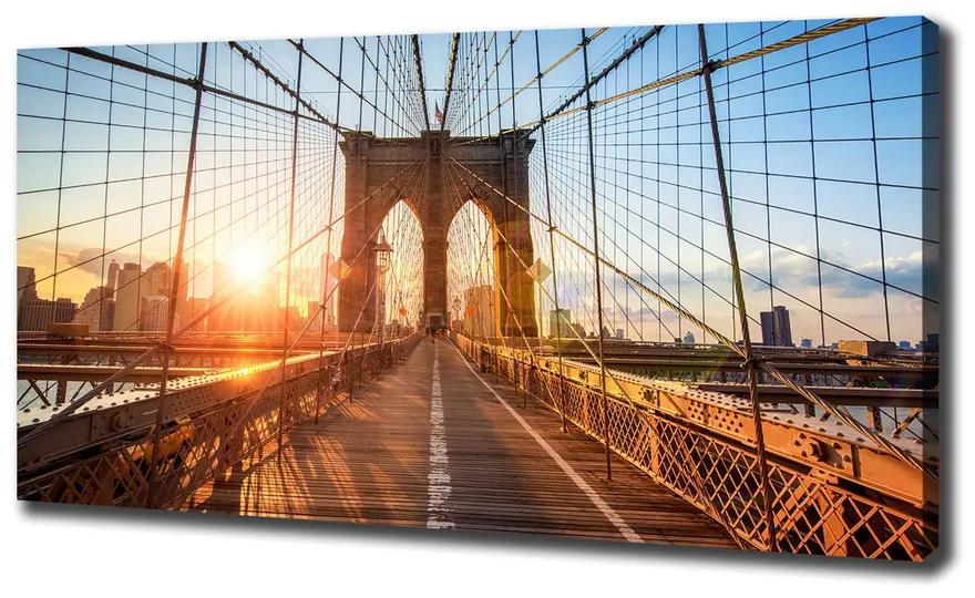 Foto obraz na plátne Brooklynský most pl-oc-140x70-f-87335557