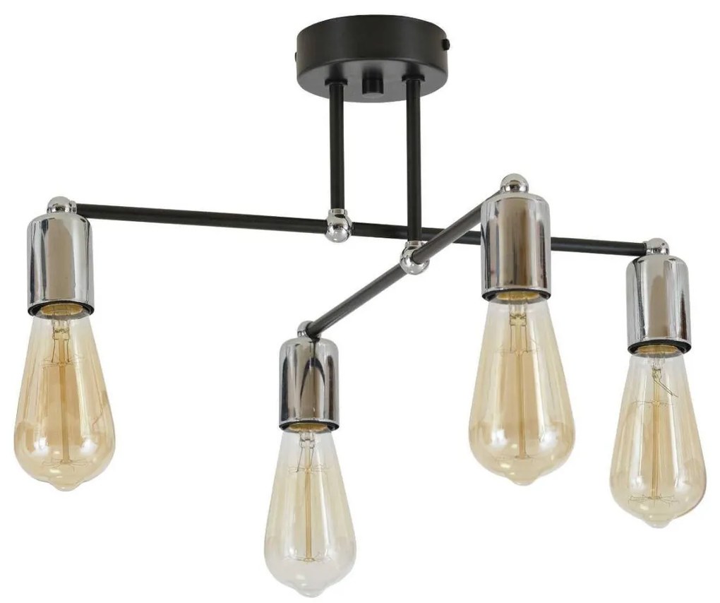 Stropné svietidlo Edison, výber z 3 farieb