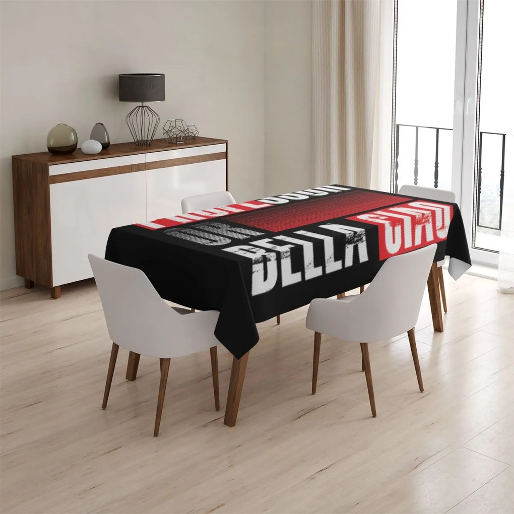 Sablio Obrus La Casa de Papel Professor or Bella Ciao motív 3 - 145x240 cm