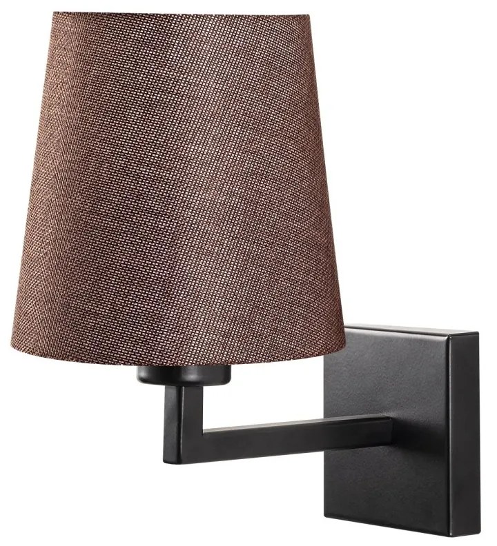 Nástenná lampa Profil II hnedá