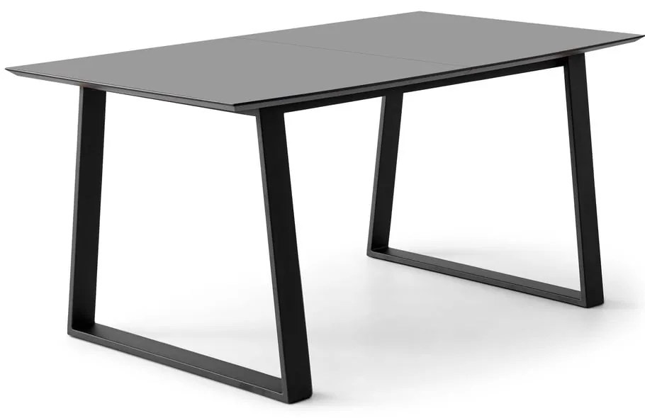 Antracitový rozkladací jedálenský stôl 90x165 cm Meza – Hammel Furniture
