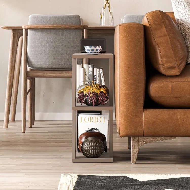 Odkladací stolík Houseland Lazena mocha