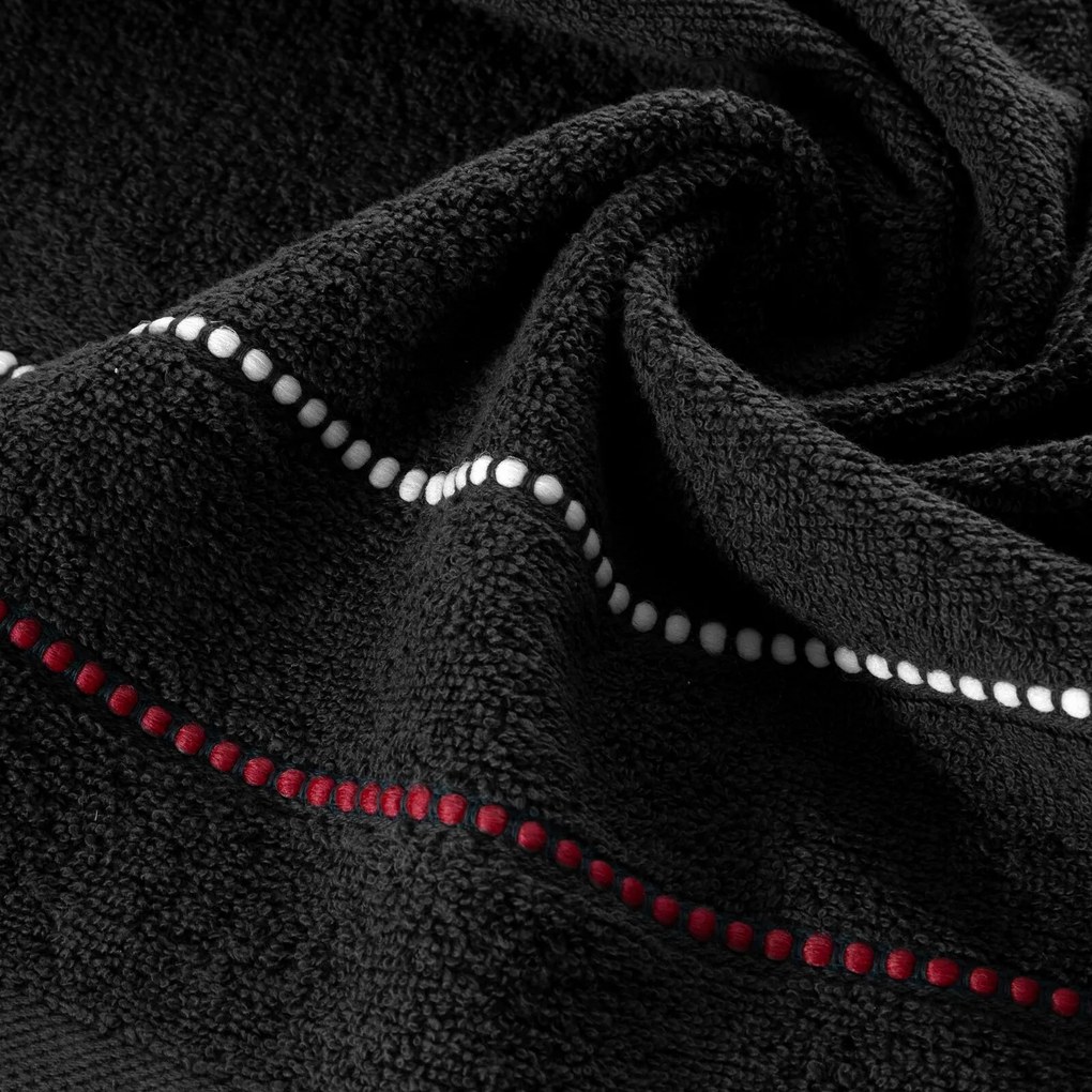 FROTÉ UTERÁK SUZI SADA 3KS 70X140 CM ČIERNA