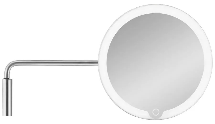 Nástenné/kozmetické zrkadlo s osvetlením/zväčšovacie (5x) ø 20 cm MODO – Blomus