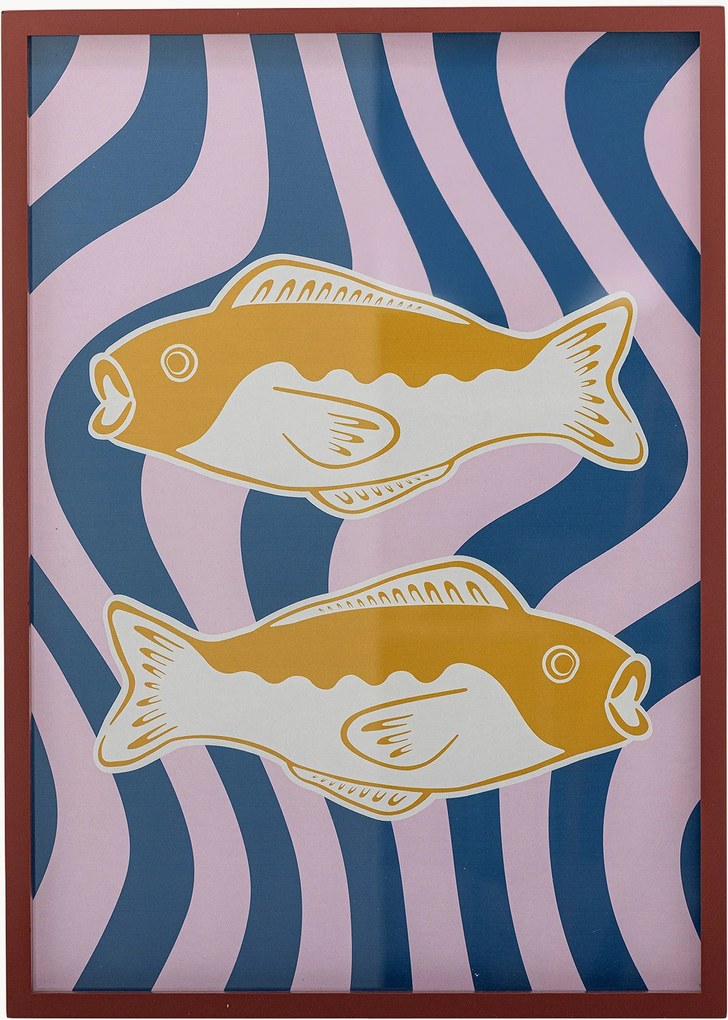 Nástenná dekorácia's rámom Remy