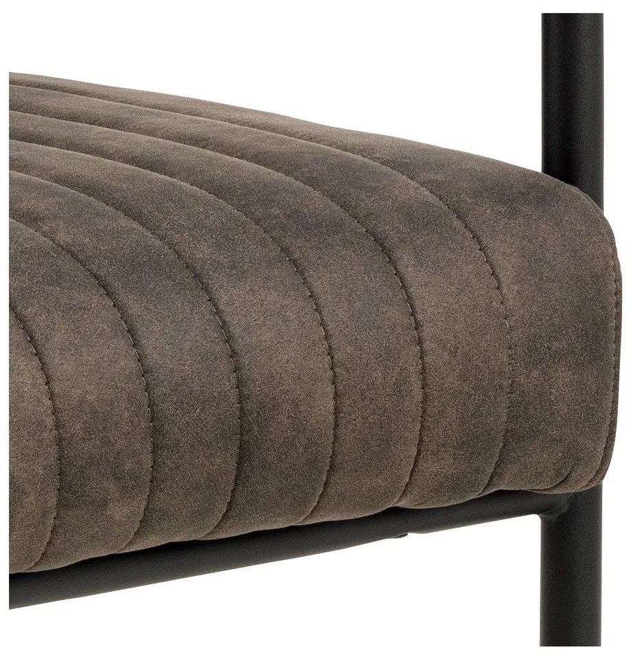 Tmavosivé jedálenské stoličky v súprave 2 ks Adele – Actona