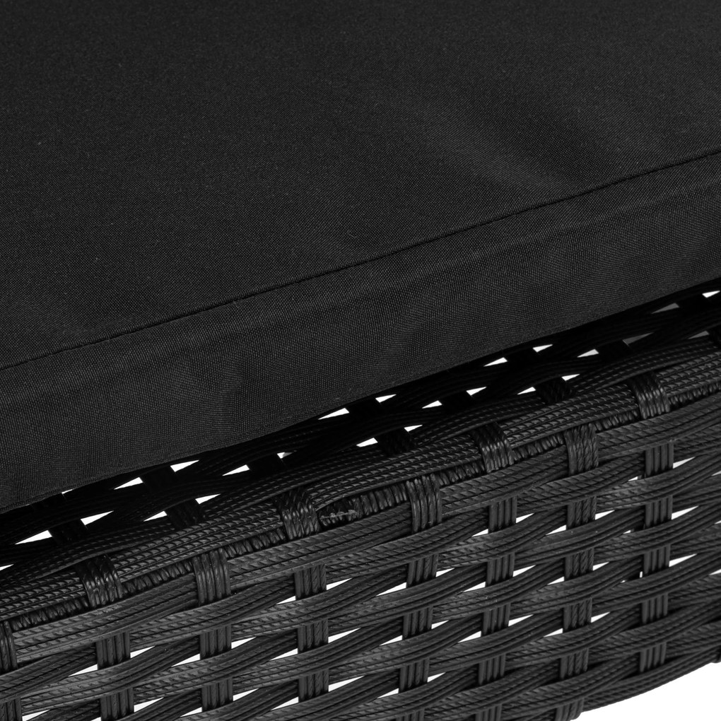 Záhradná zostava Coffi čierna