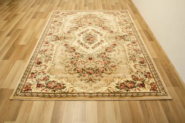 Koberec Lotos 1569/110 Ornament kvety béž