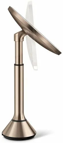 Simplehuman Kozmetické LED zrkadlo Sensor Touch DUAL, zväčšenie 5x, rose gold