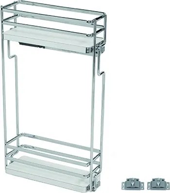 VIBO Galaxy kôš bočné horné skrinky 150mm biely ľavý