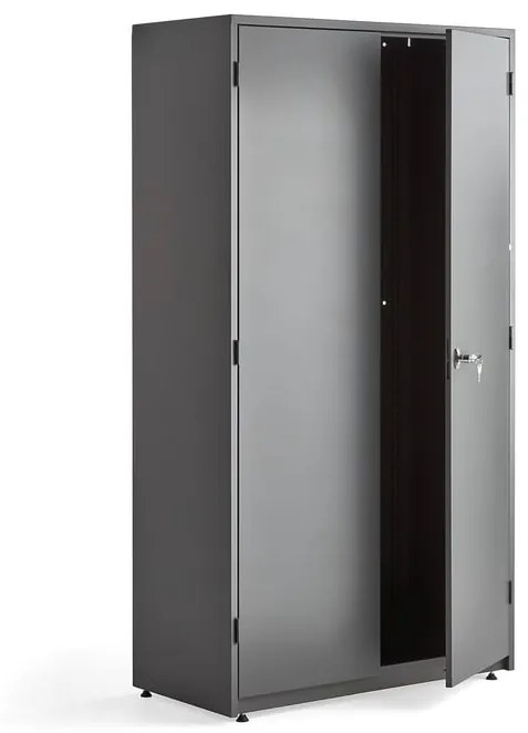 Kovová skriňa na náradie SUPPLY, 1900x1020x500 mm, antracitová