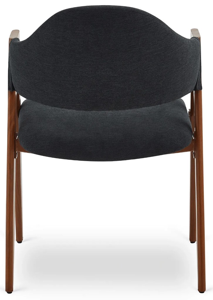 PROXIMA.store - Čalúnená jedálenska stolička RUIZ FARBA: béžová, FARBA NÔH: orech