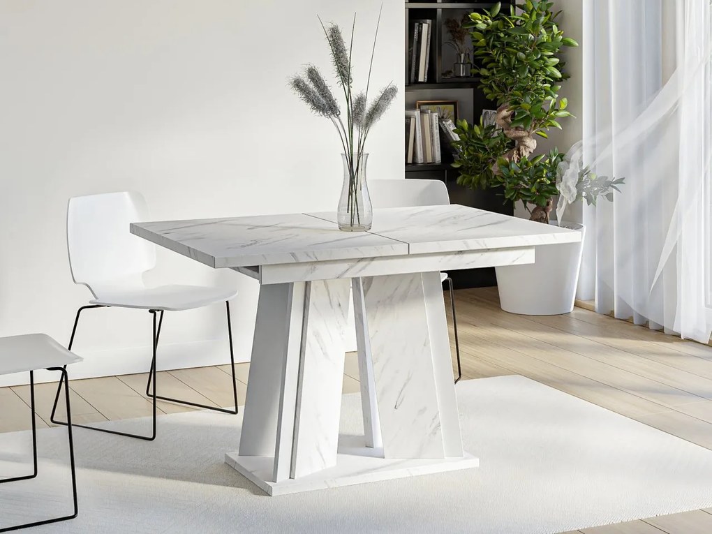Rozkladací jedálenský stôl Lyliad, Farby: artisan / čierna