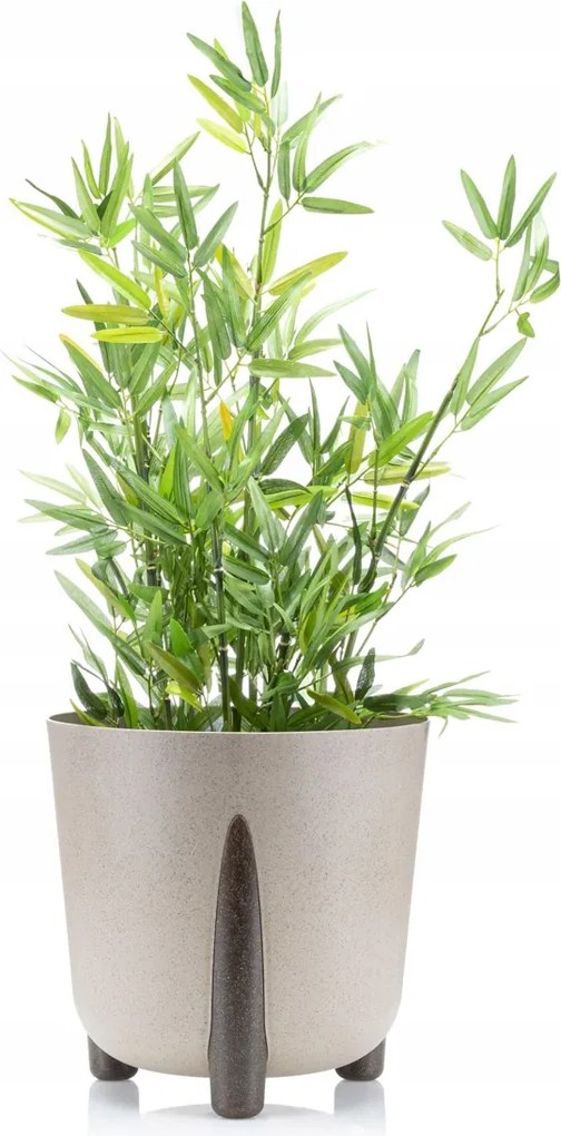 Kvetináč MOSS ECO III 34 cm kávovo hnedý