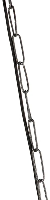 Priemyselné závesné svietidlo tmavosivé s mangovým drevom - Mangoes