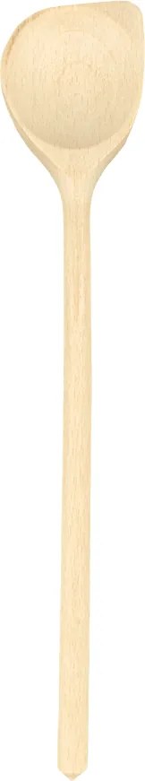 AMADEA Drevená varecha s rohom, masívne drevo, 25 cm